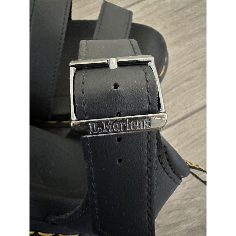 Doc Martens Blaire Hydro sandals Black Leather Womens Sz 7 EUC - Picture 11 of 11